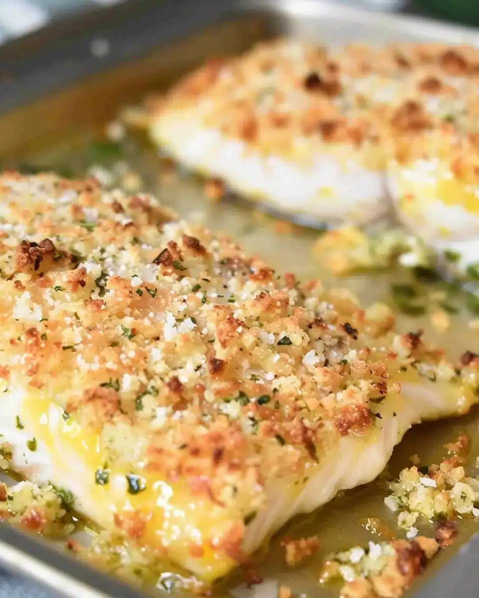 Parmesan Crusted Baked Mahi Mahi Recipe