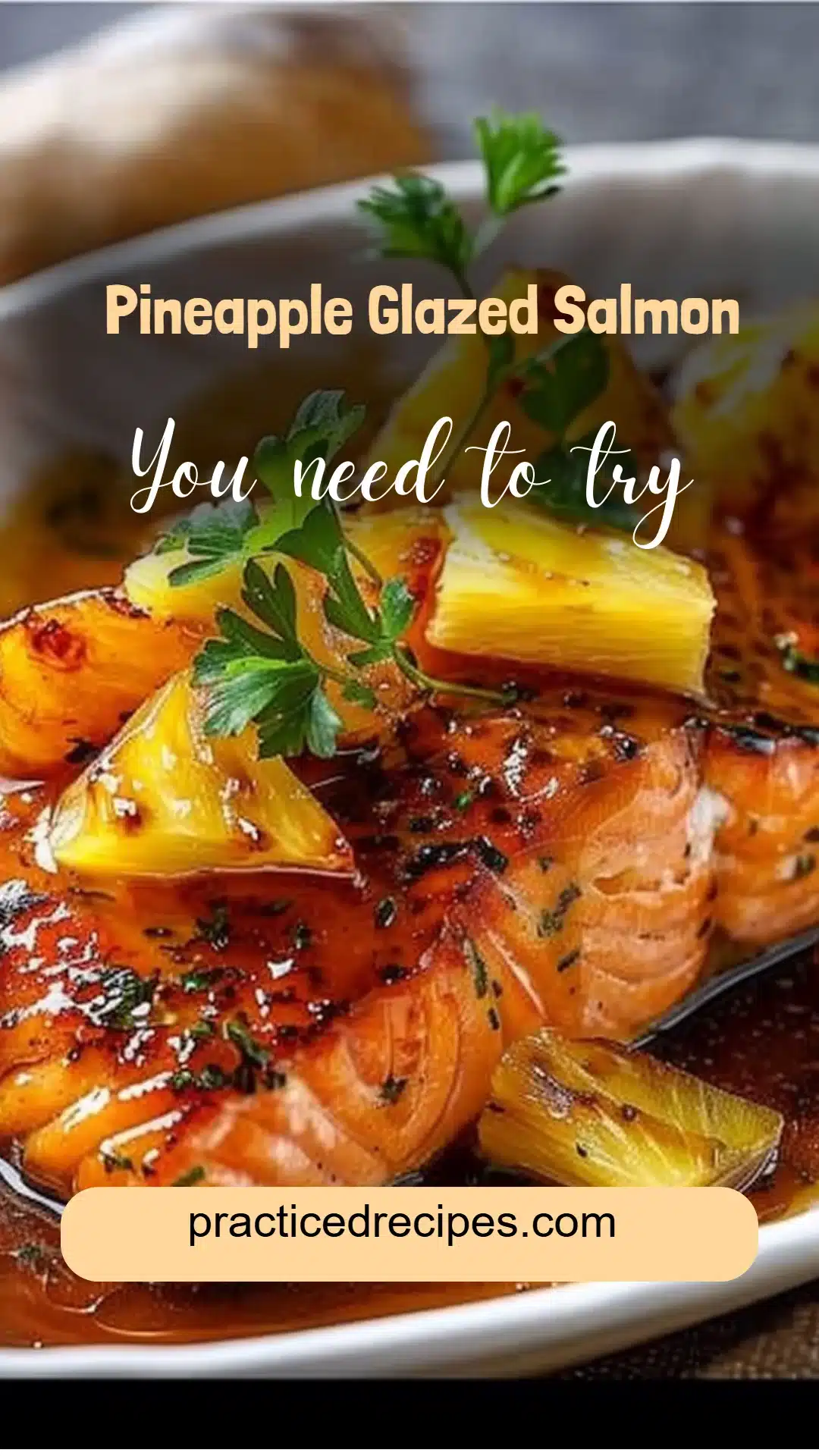 Pineapple Glazed Salmon