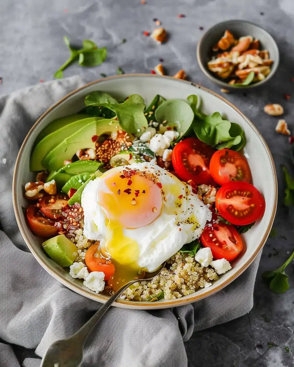 Poached Egg Breakfast Bowl