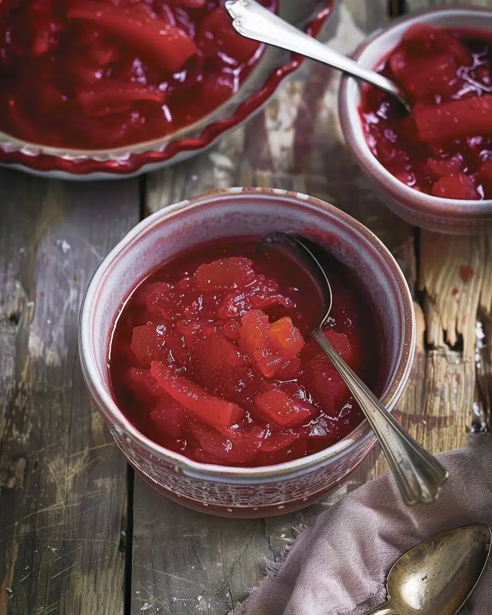 Rhubarb Compote