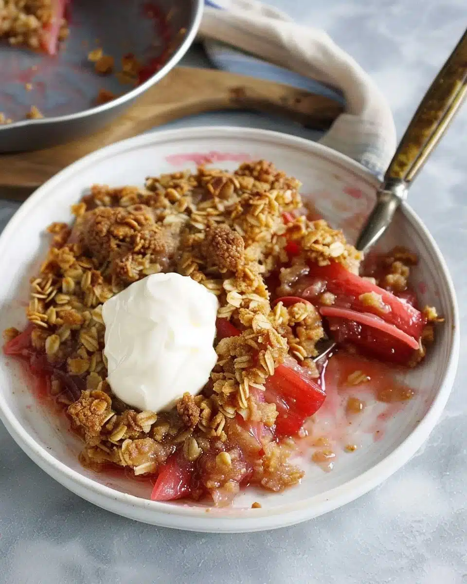 Rhubarb Crisp Recipe