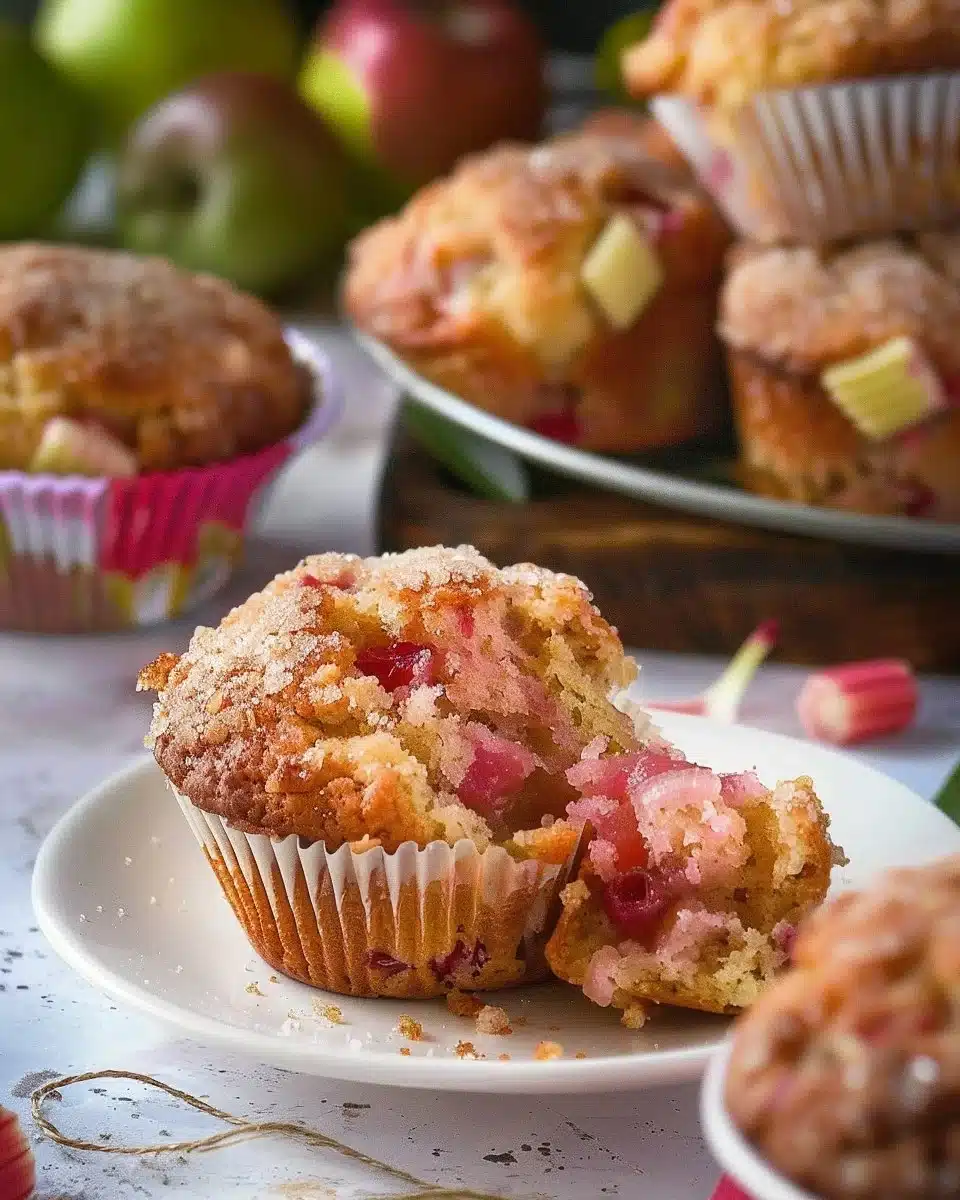 Rhubarb Muffins