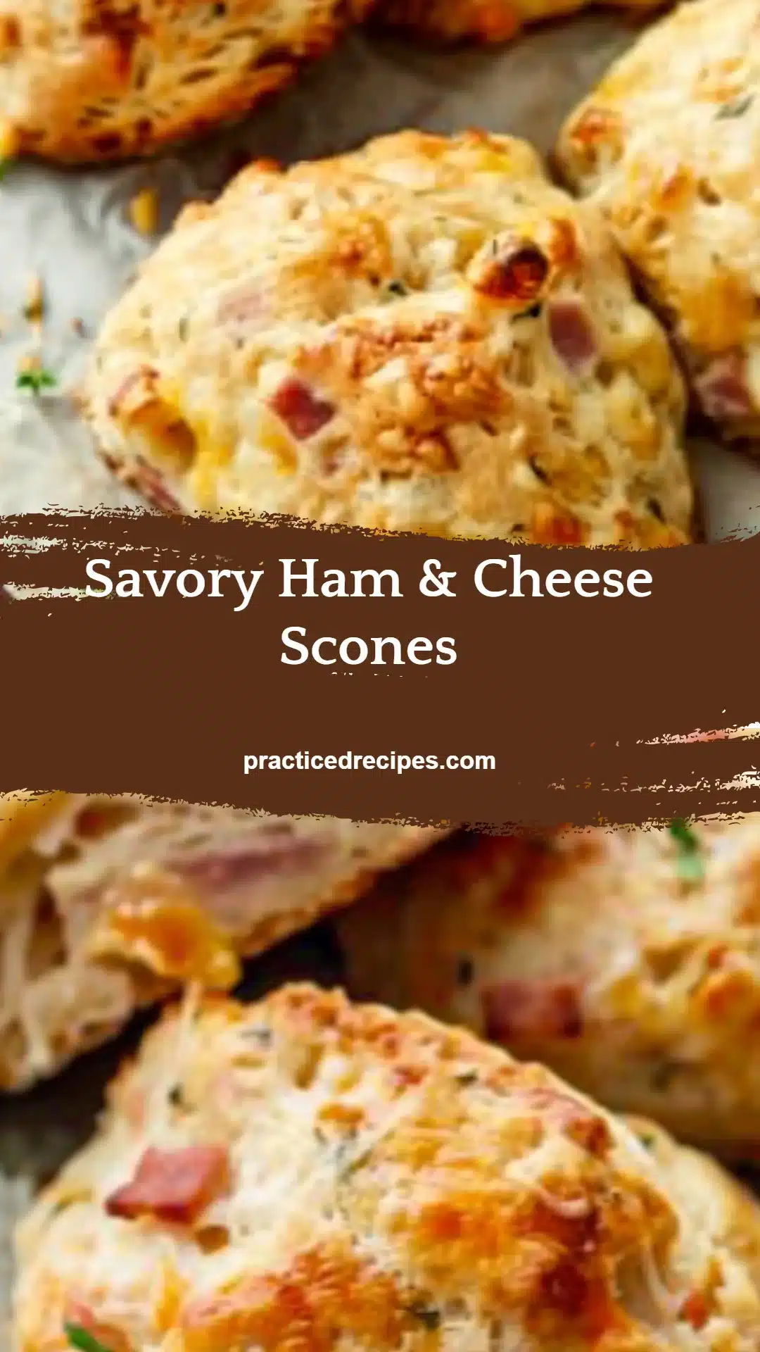 Savory Ham & Cheese Scones