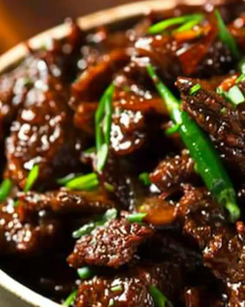 Slow Cooker Mongolian Beef