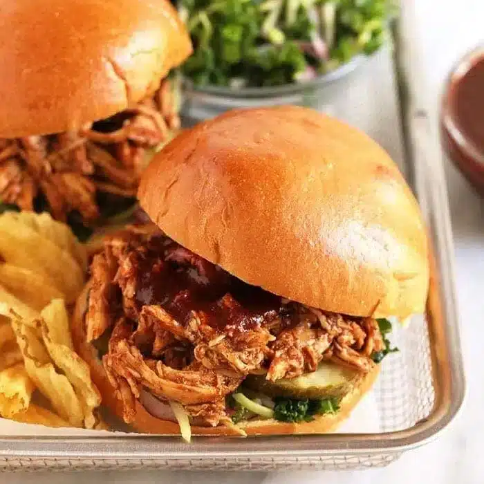 Slow Cooker Pulled Chicken