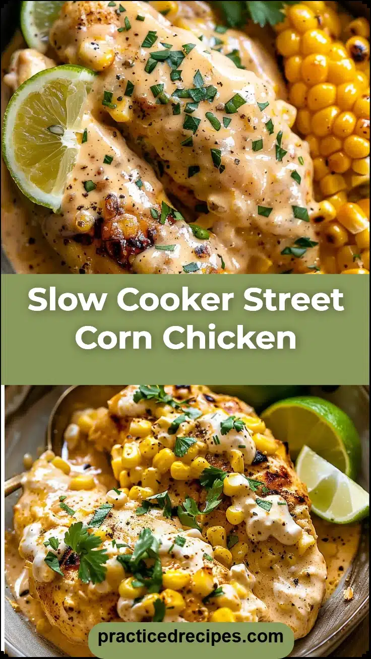 Slow Cooker Street Corn Chicken