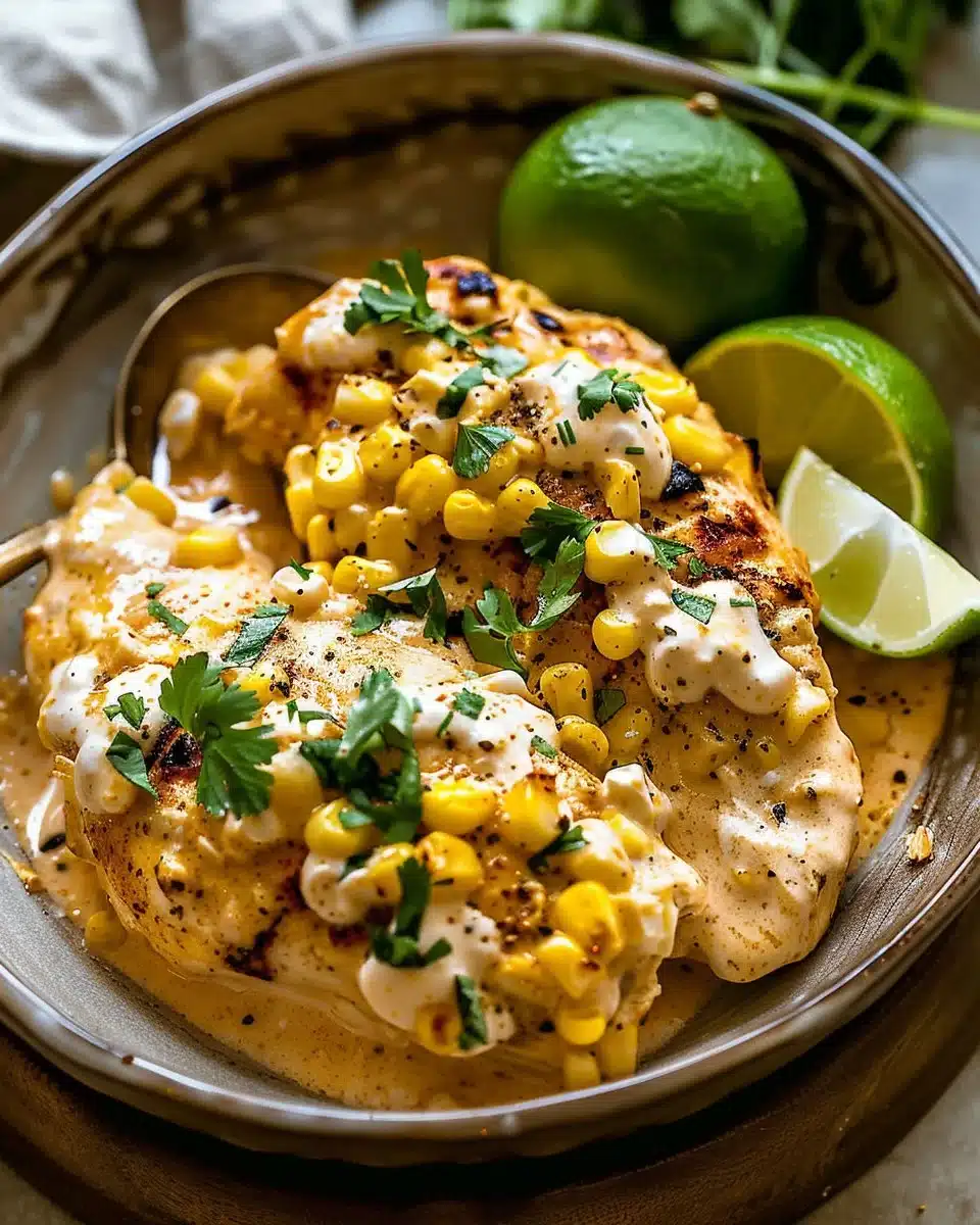 Slow Cooker Street Corn Chicken: Creamy Comfort in Every Bite