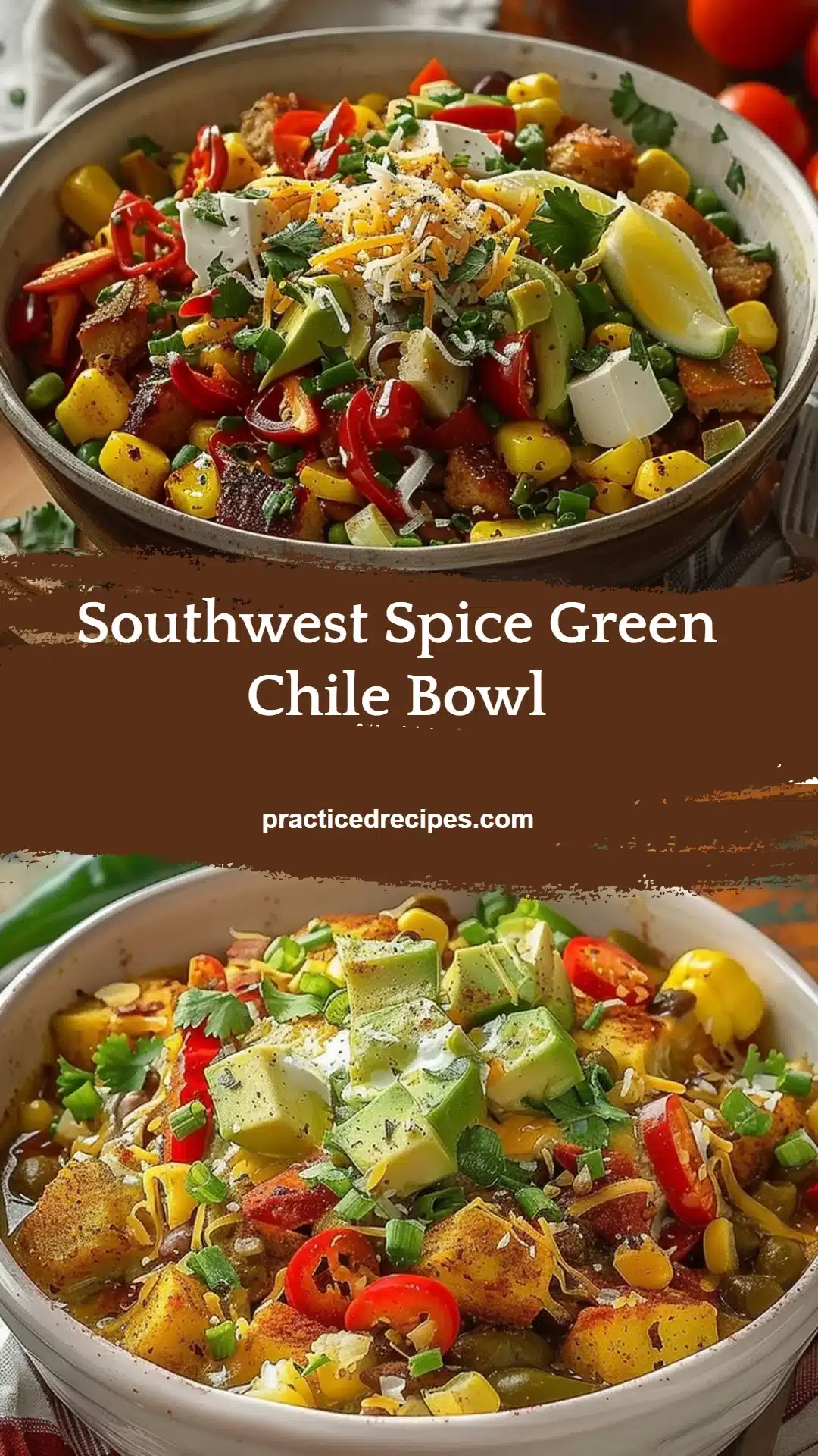 Southwest Spice Green Chile Bowl
