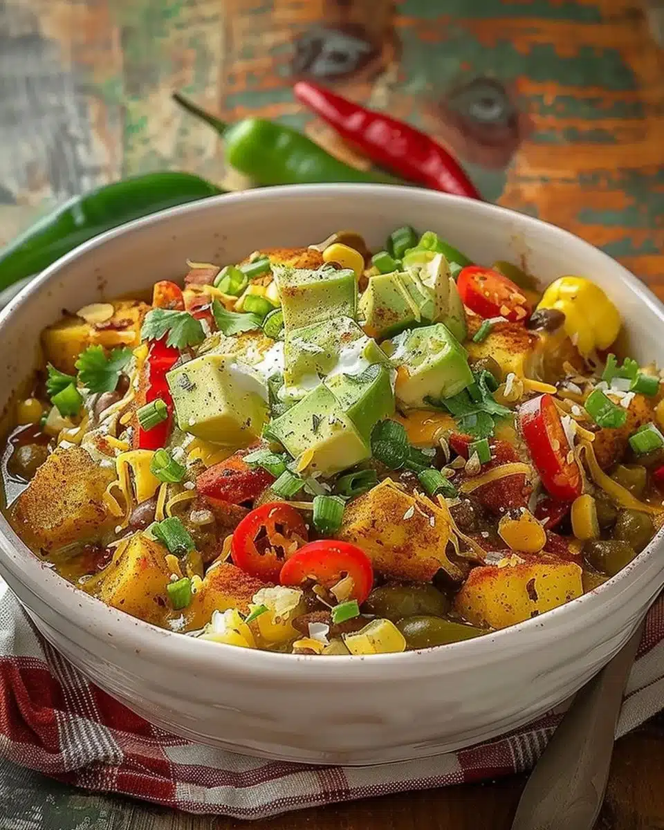 Southwest Spice Green Chile Bowl