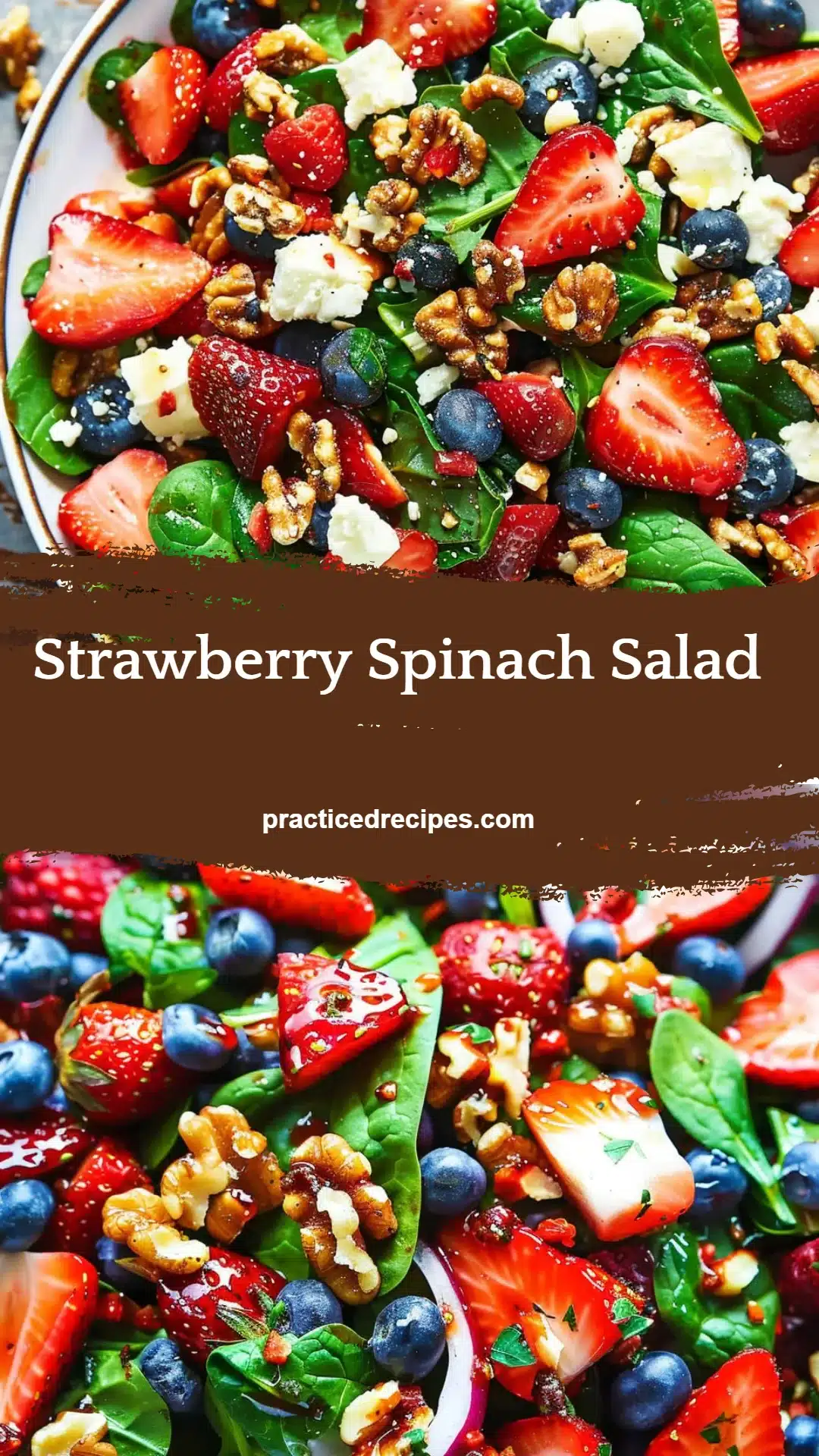 Strawberry Spinach Salad