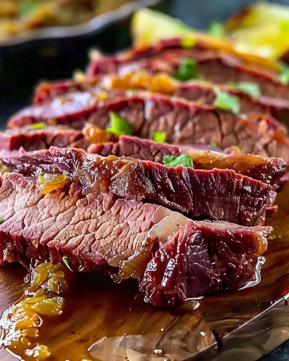 Tender Guinness Braised Corned Beef Brisket Recipe Easy Homemade St Patricks Day Dinner