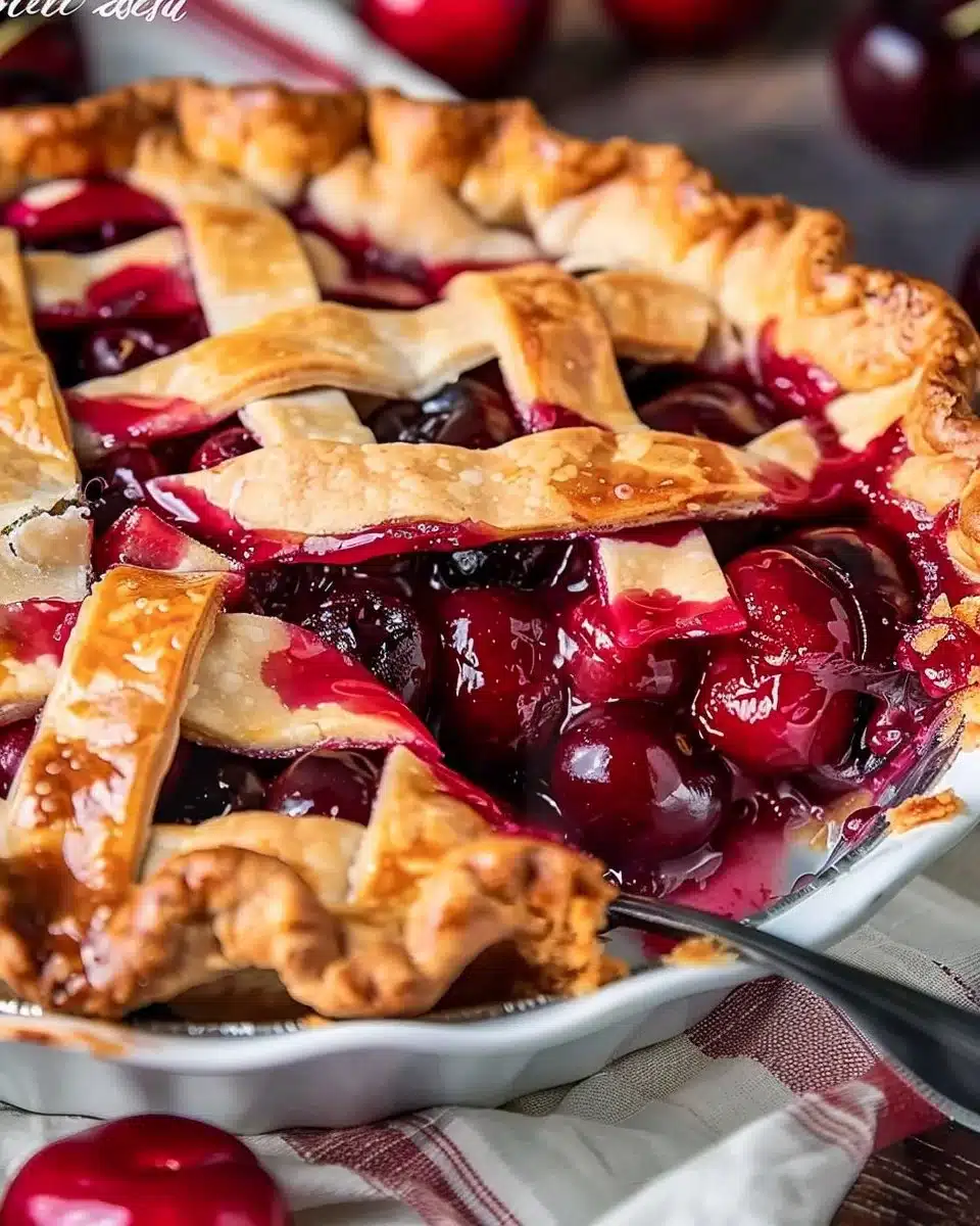The BEST Homemade Cherry Pie