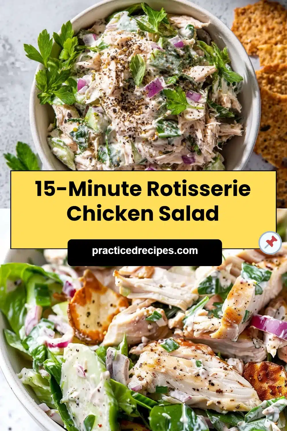15-Minute Rotisserie Chicken Salad