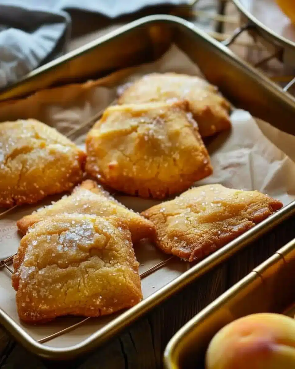 Apricot Pillow Cookies