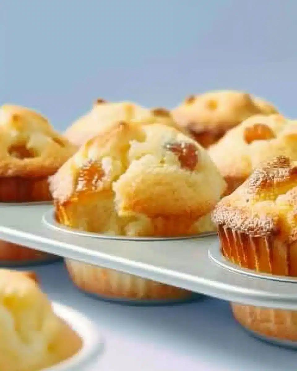 Apricot Yogurt Muffins