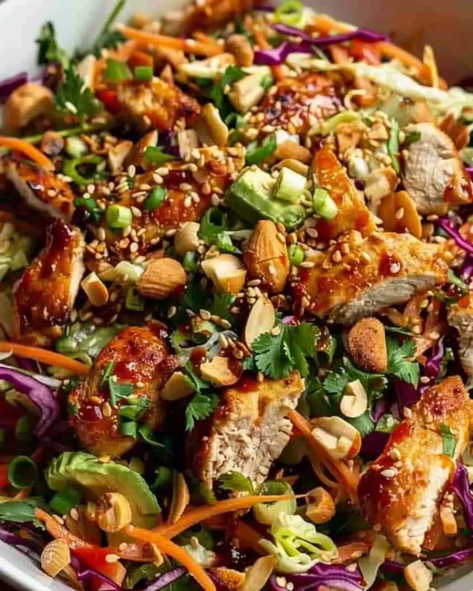 Asian Chicken Crunch Salad