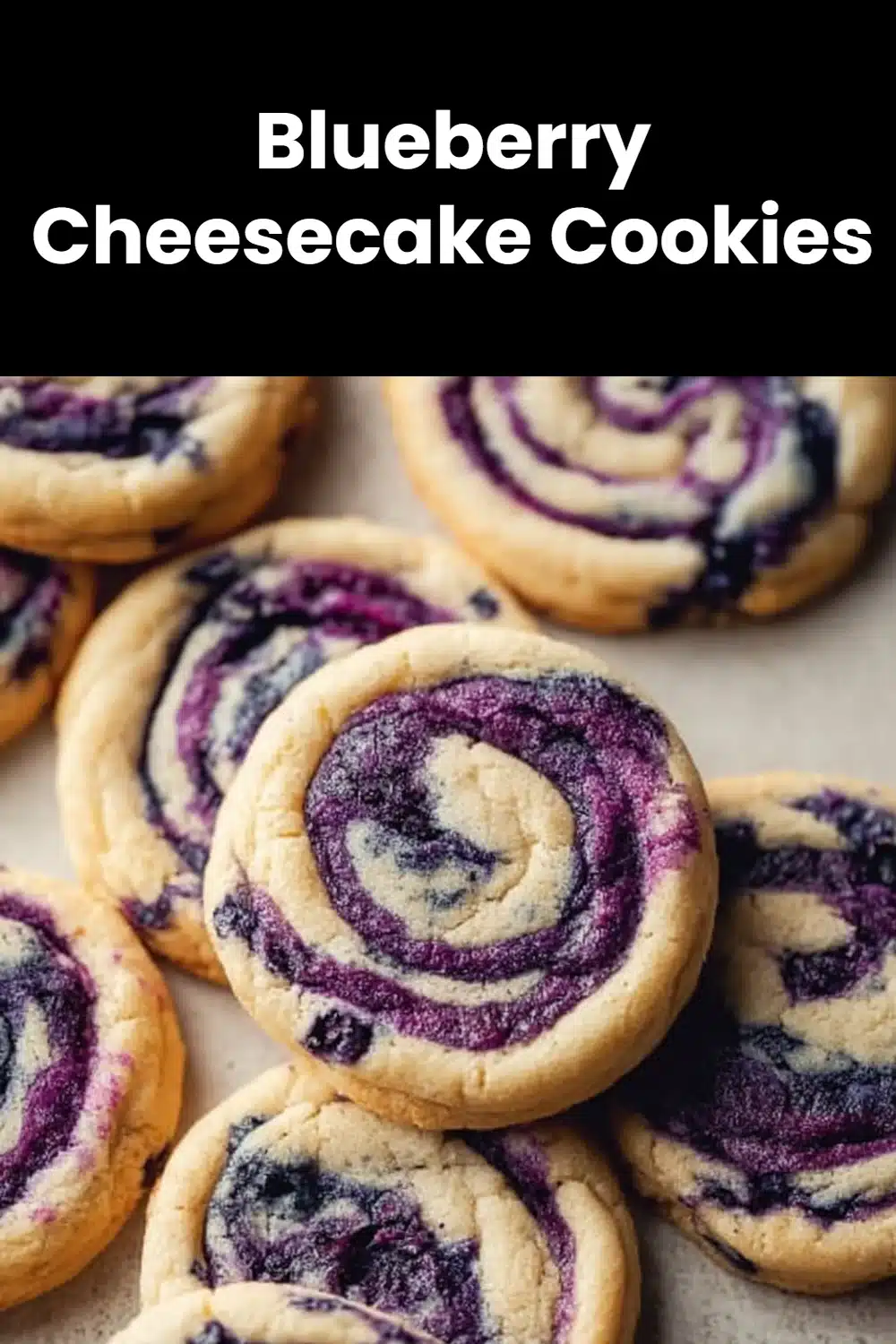 Blueberry Cheesecake Cookies