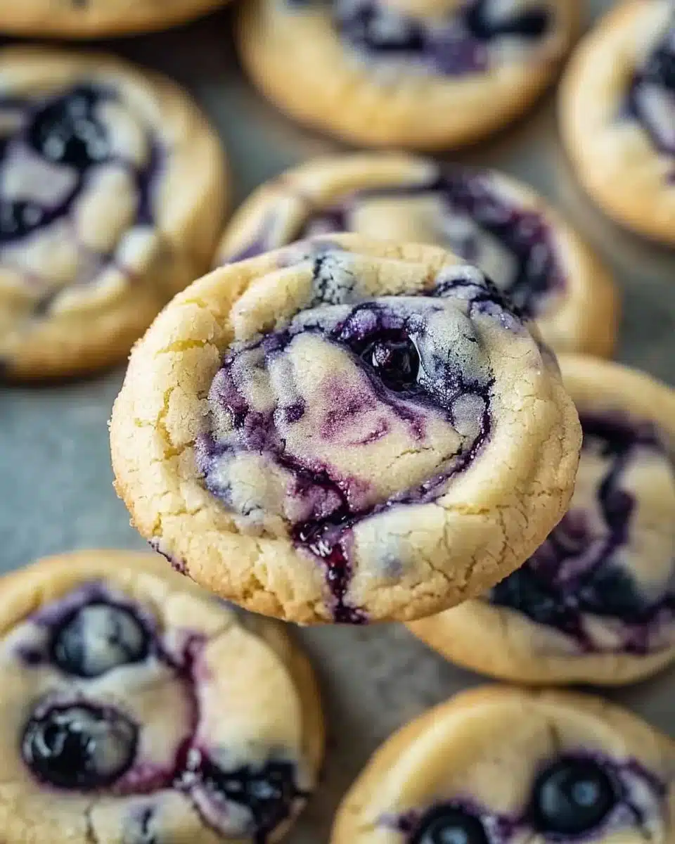 Blueberry Cheesecake Cookies