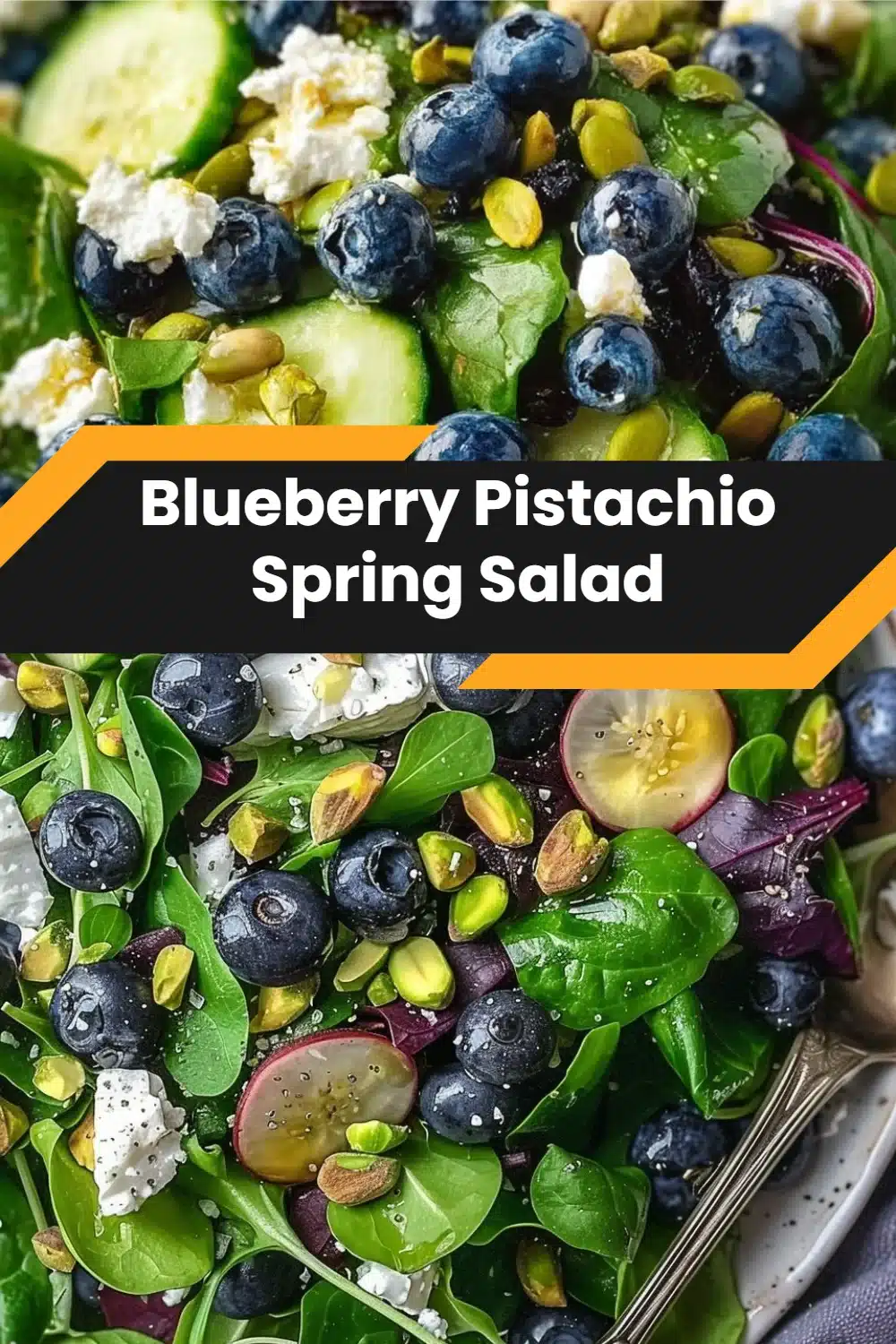 Blueberry Pistachio Spring Salad