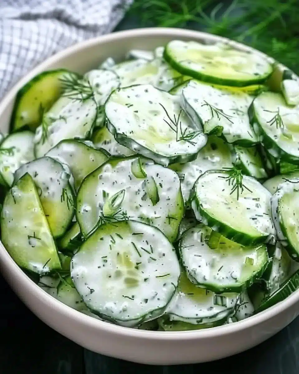 Chilled Cucumber Ranch Crack Salad Your New Summer Favorite