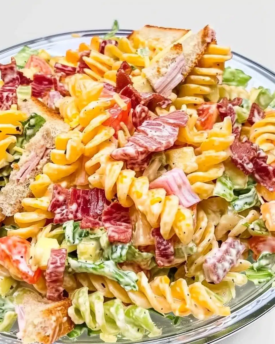 Club Sandwich Pasta Salad