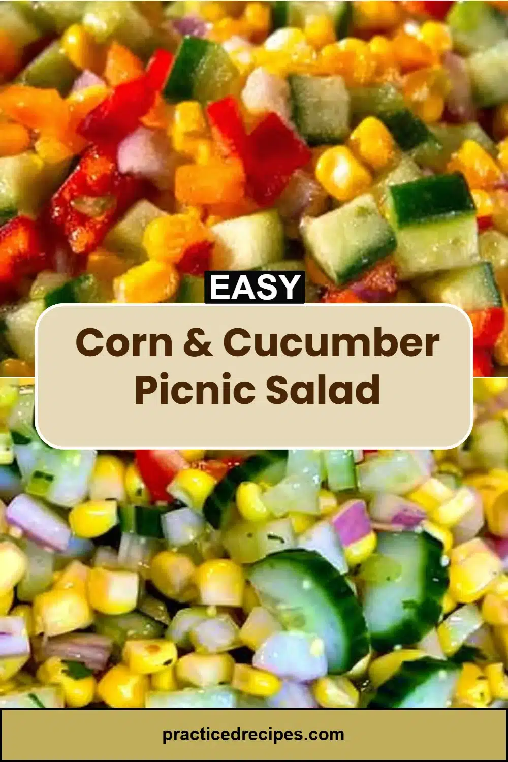 Corn & Cucumber Picnic Salad