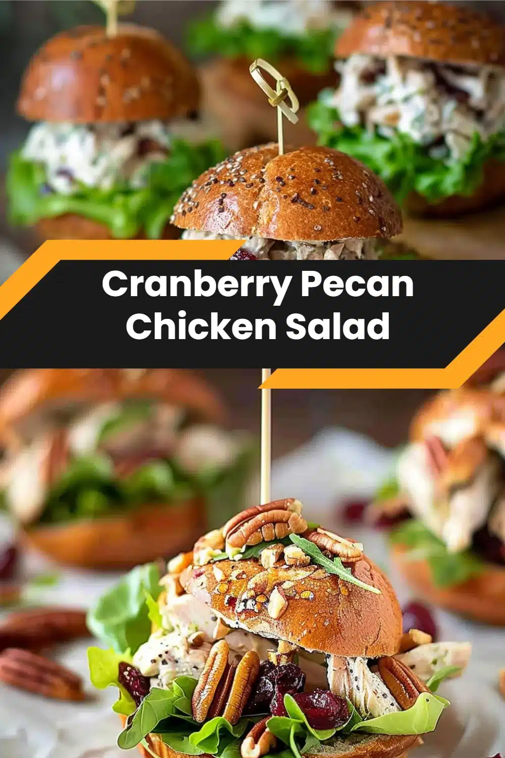 Cranberry Pecan Chicken Salad