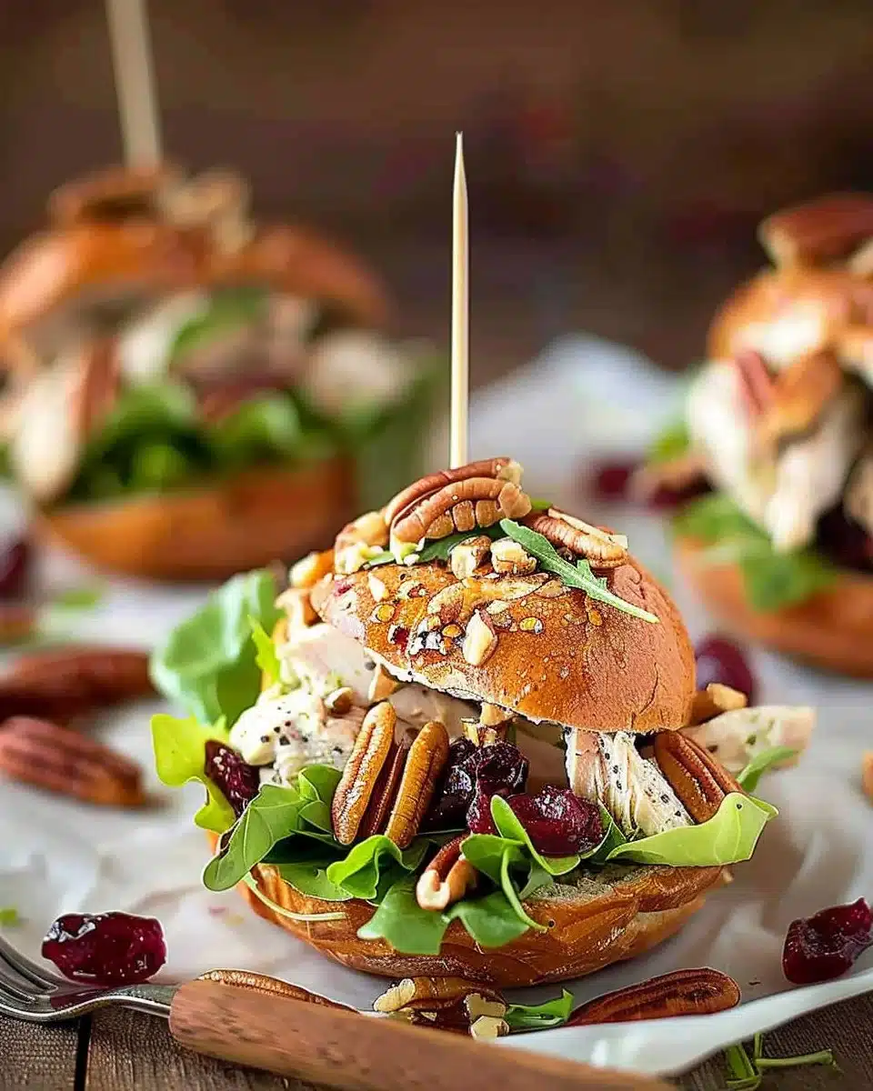 Cranberry Pecan Chicken Salad