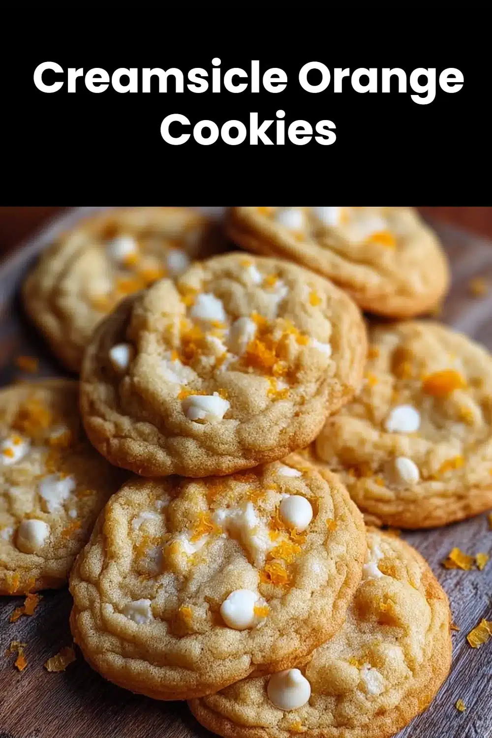 Creamsicle Orange Cookies