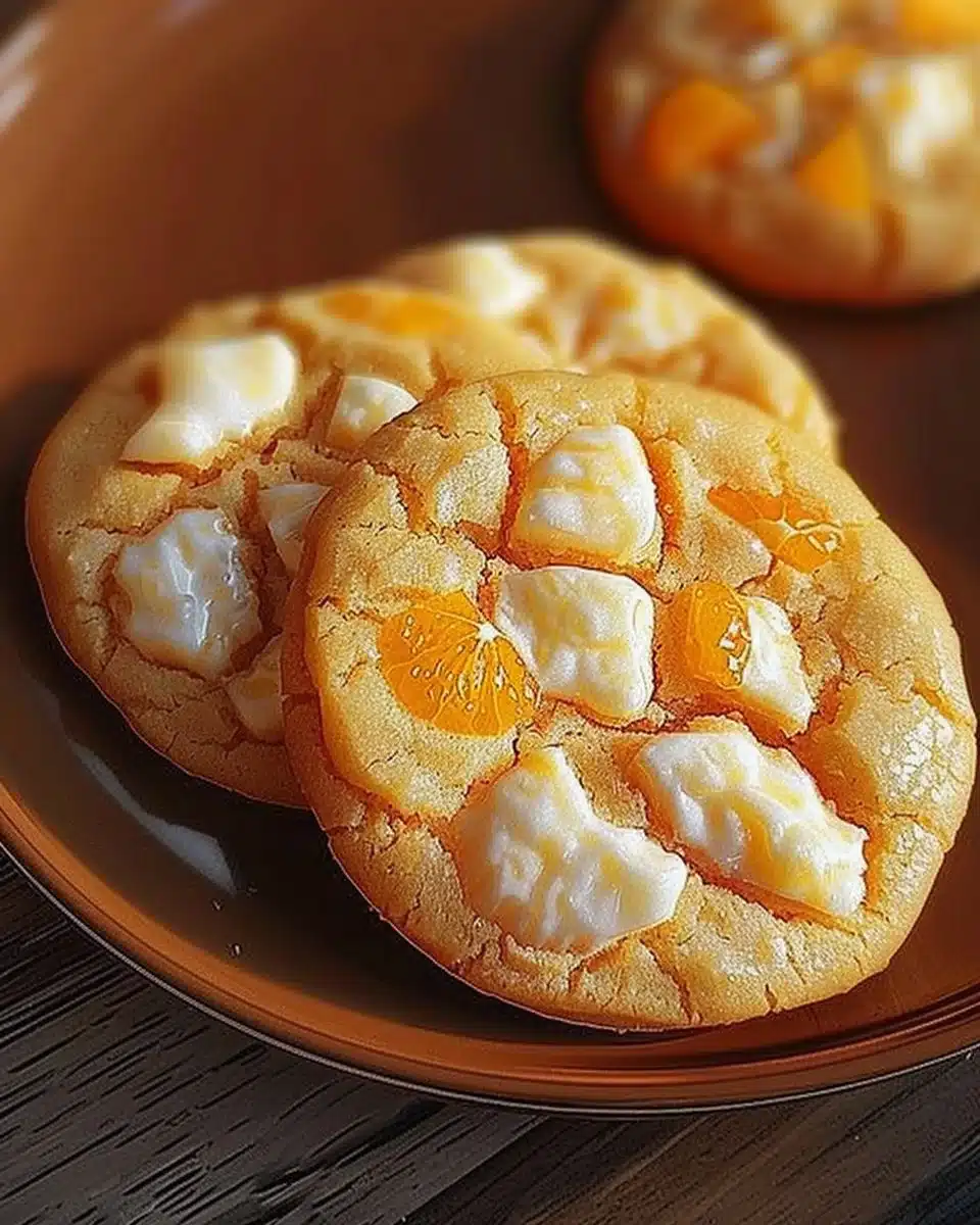 Creamsicle Orange Cookies