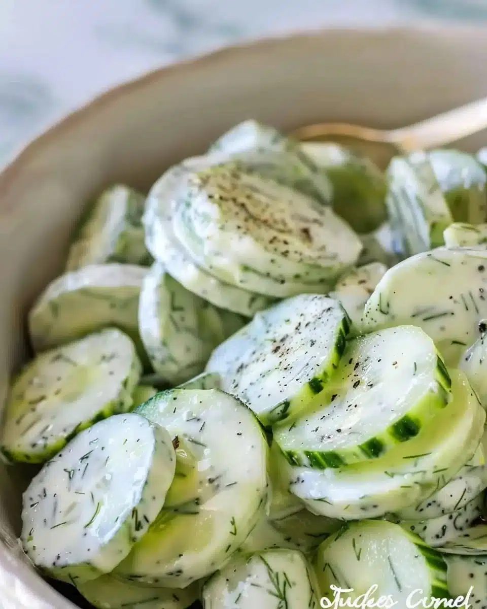 Creamy Cucumber Salad
