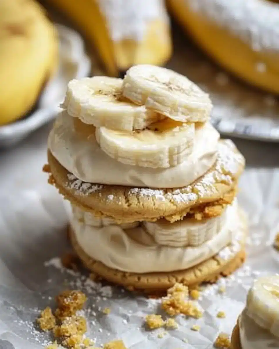 Crumbl Banana Cream Pie Cookies