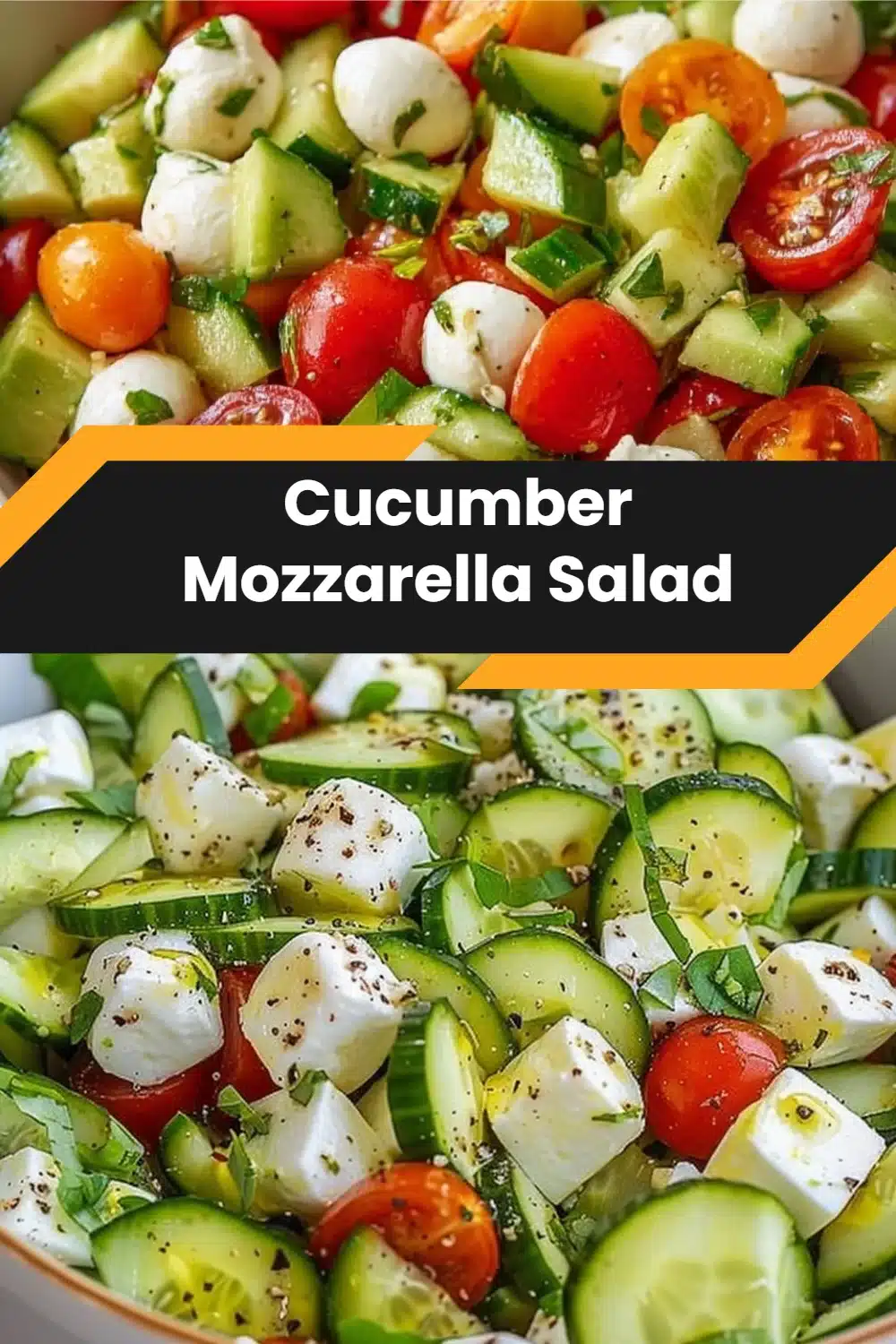 Cucumber Mozzarella Salad