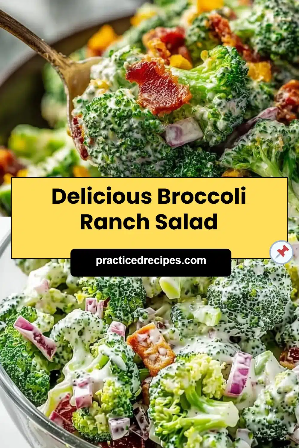 Delicious Broccoli Ranch Salad