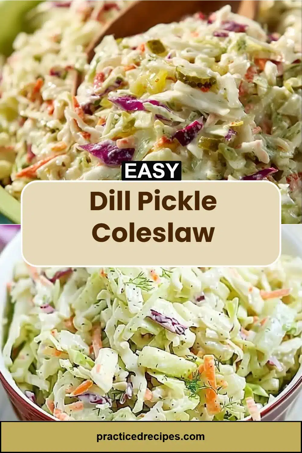 Dill Pickle Coleslaw