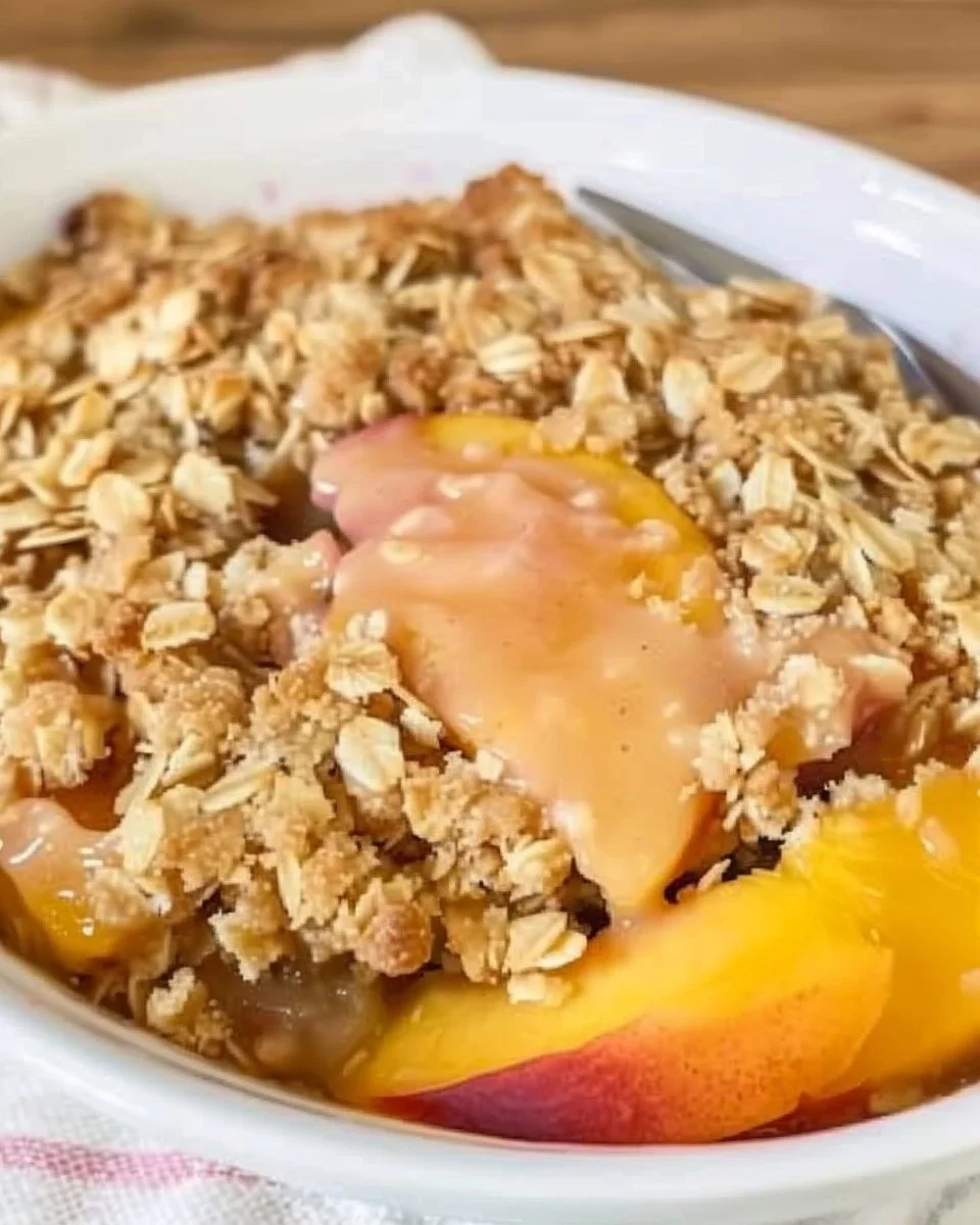 Easy Peach Crisp