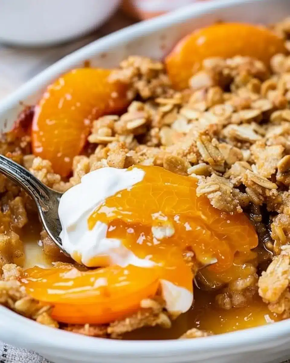 Fresh Apricot Crisp