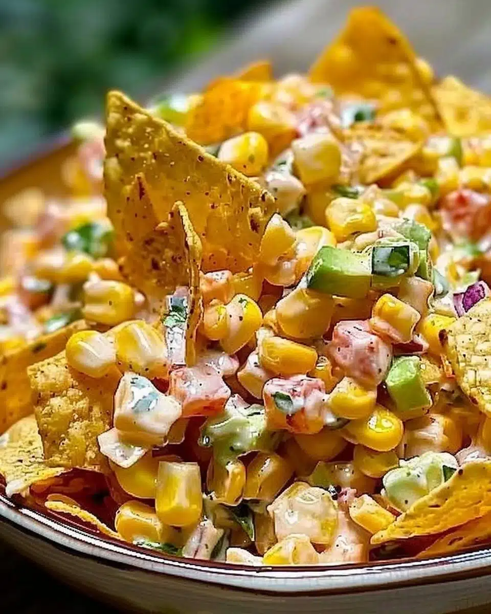 Paula Deen Frito Corn Salad: The Creamy BBQ Showstopper
