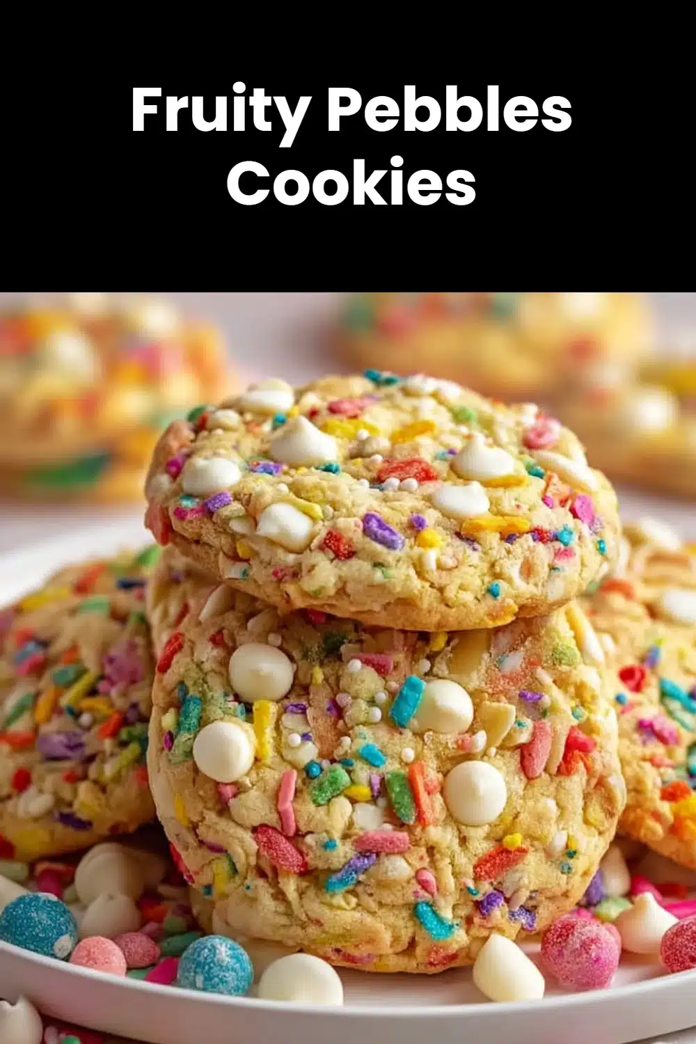 Fruity Pebbles Cookies