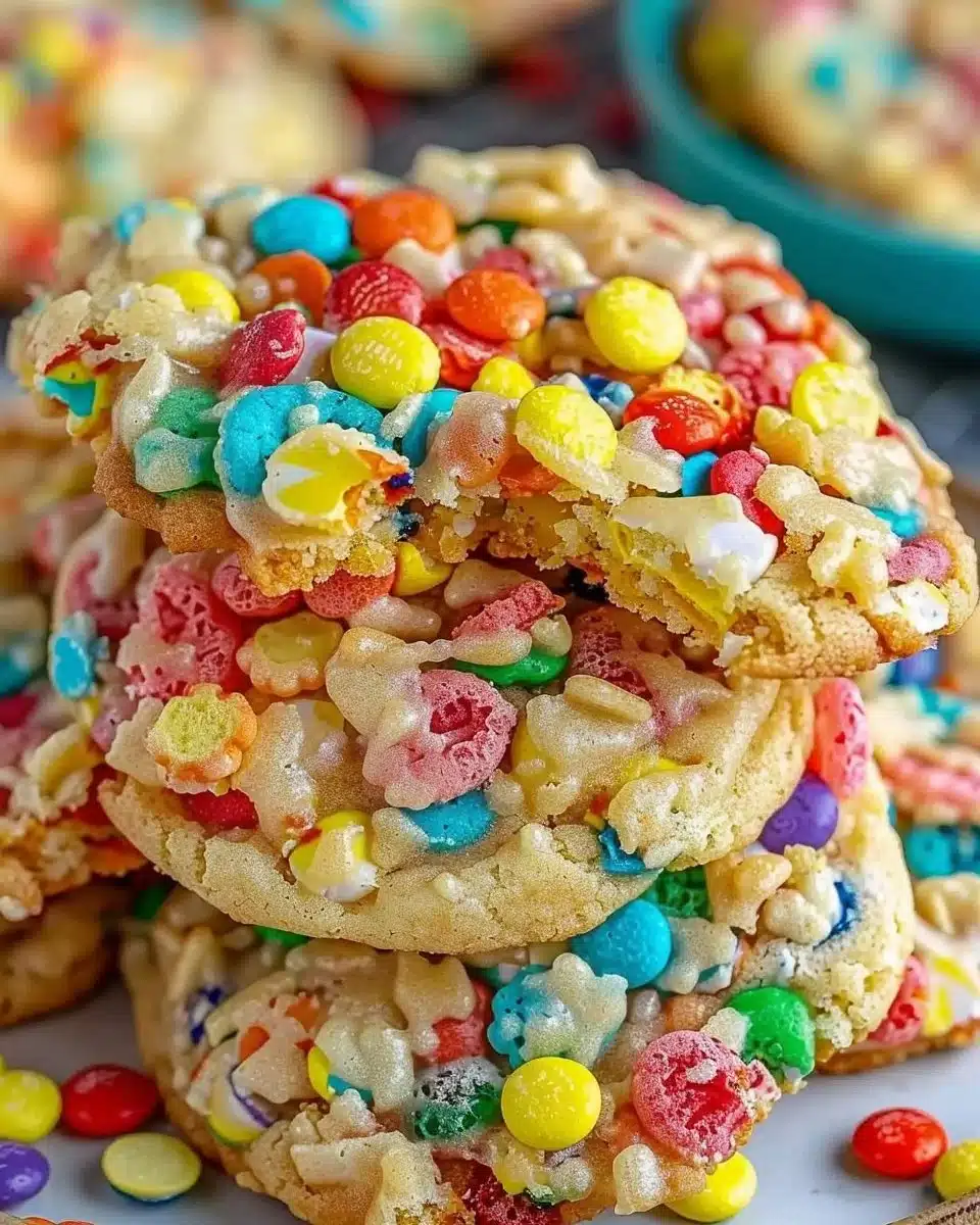 Fruity Pebbles Cookies Recipe – Fun Dessert Recipes for Kids