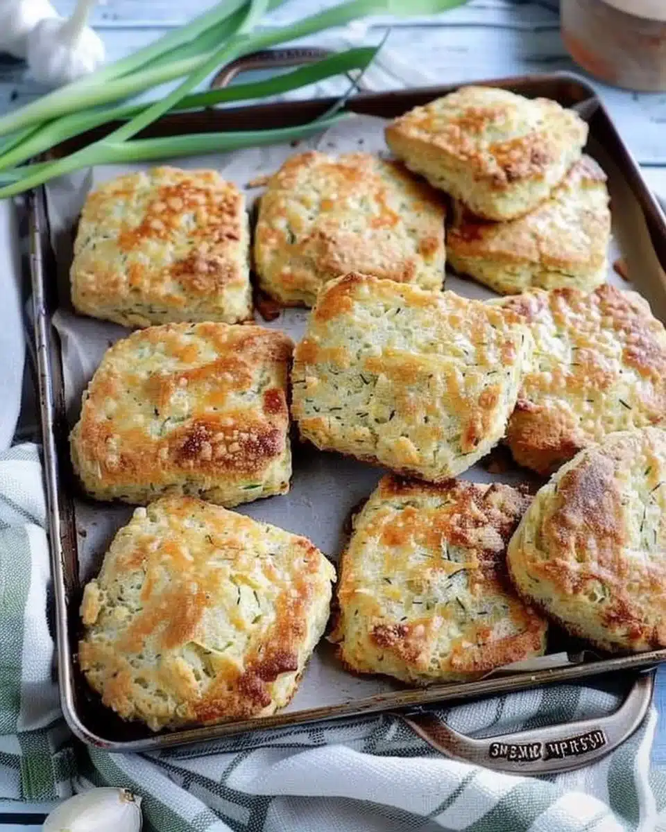 Garlic Scape Biscuits
