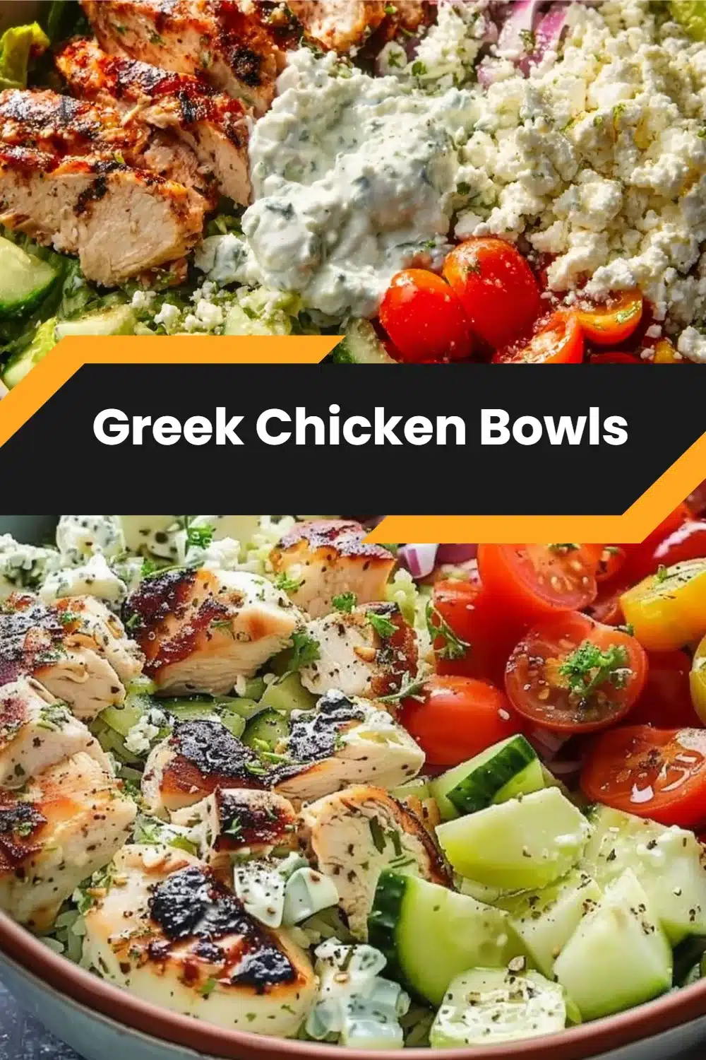 Greek Chicken Bowls