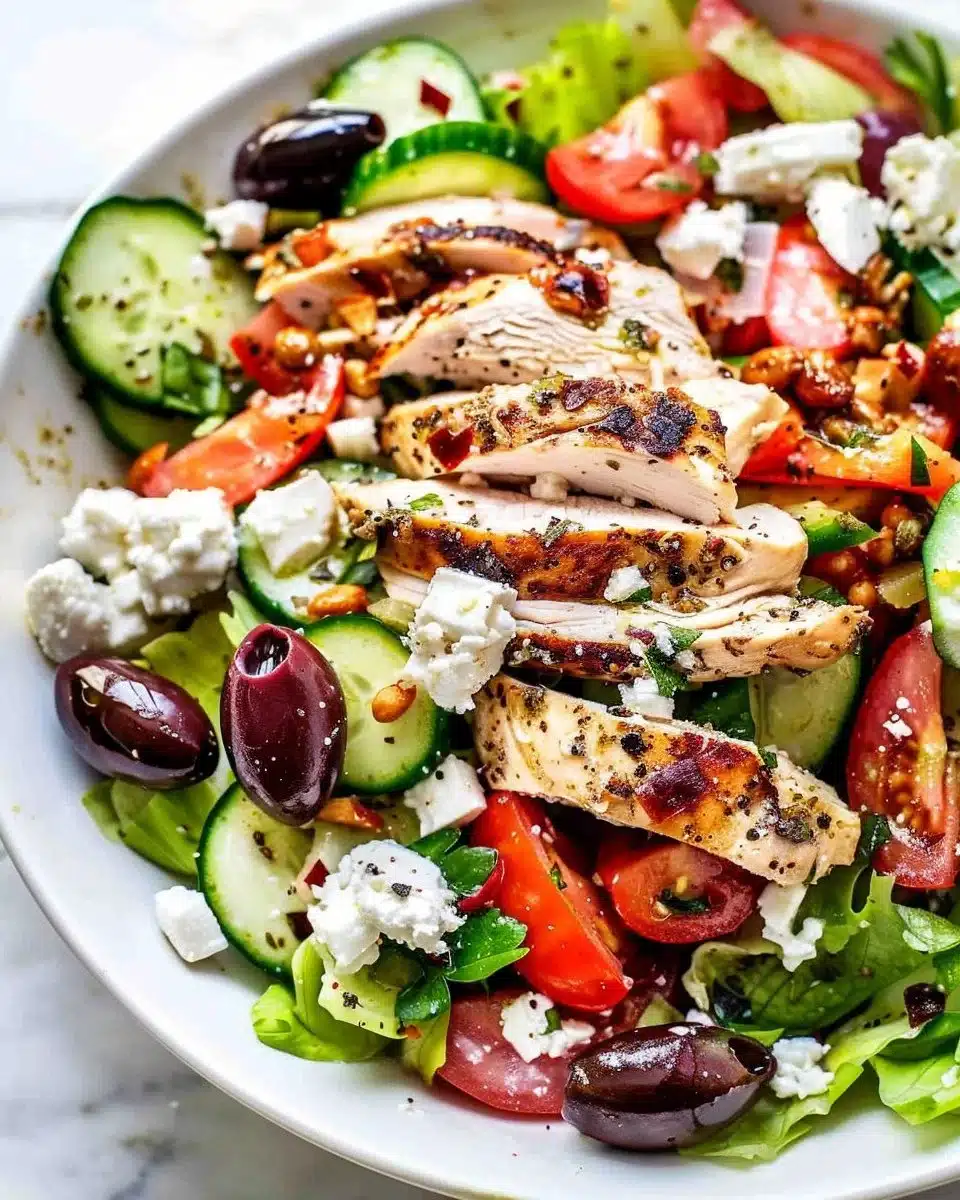 Greek Chicken Salad