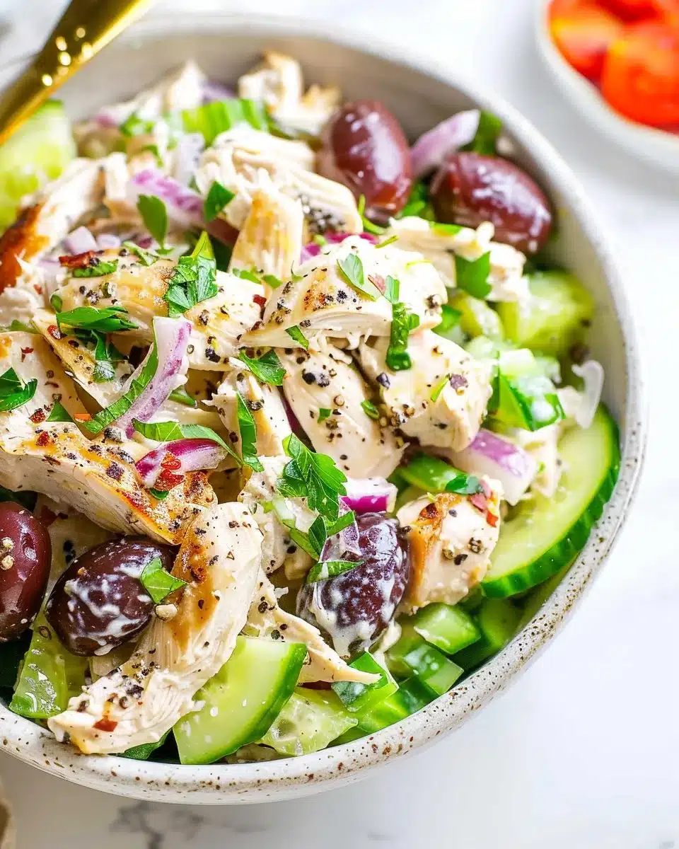 Greek Yogurt Chicken Salad