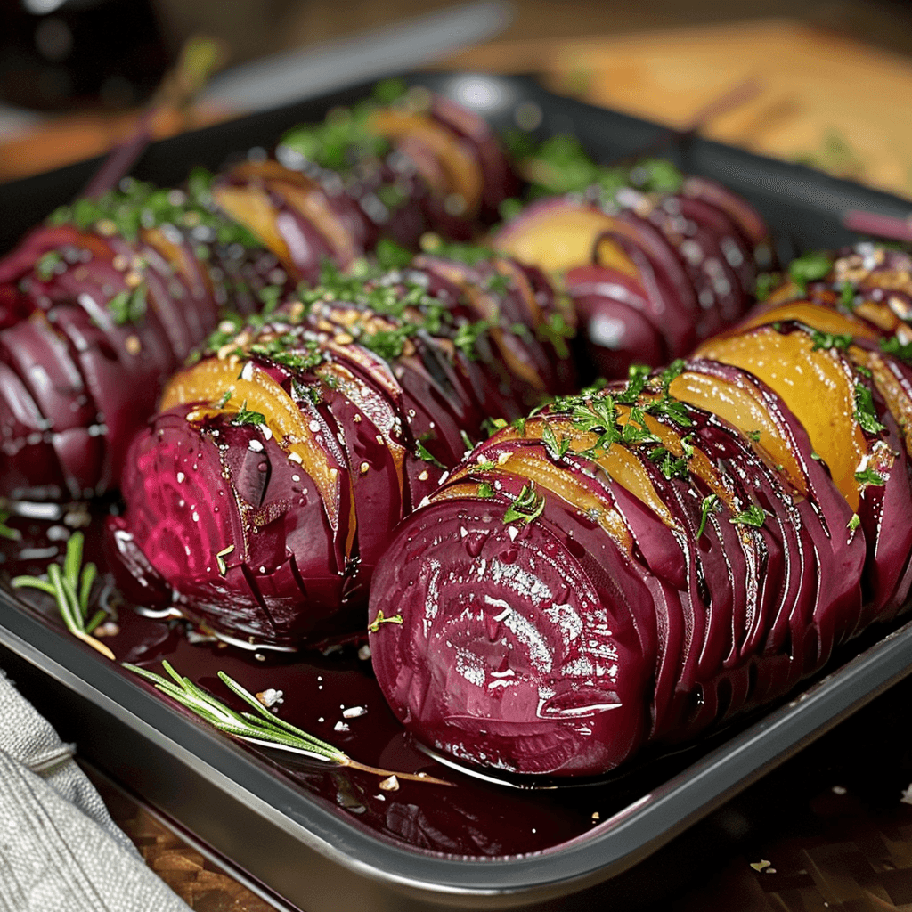 Hasselback Beets: A Flavorful Twist on a Root Vegetable Classic