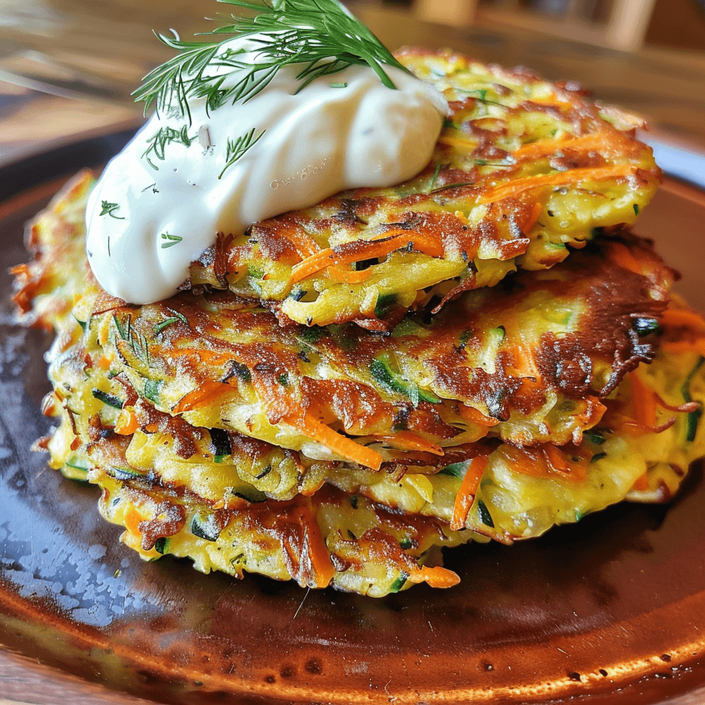 Effortless & Delicious Zucchini-Carrot Fritters