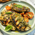 20-Minute Grilled Basil Pesto Chicken