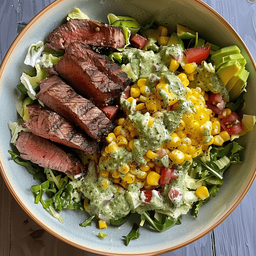 Summer Steak and Grilled Corn Salad, 15-Minute Recipe