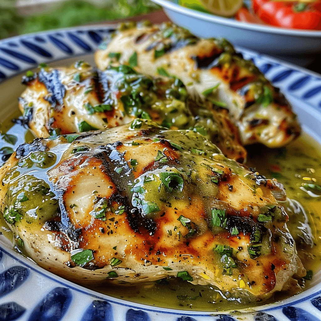 Grilled Salsa Verde Pepper Jack Chicken: A Flavor-Packed Recipe