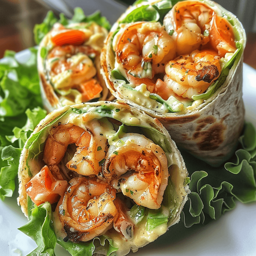 Zesty Grilled Shrimp Caesar Wraps Recipe – Grilled Flavor Tips